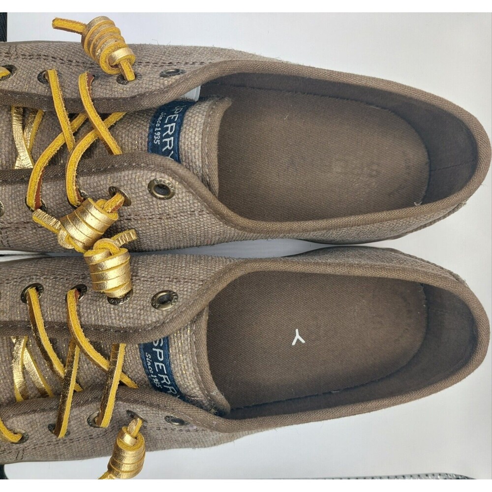 Sperry Top-Sider Women’s SeaCoast Canteen Casual Shoes Size 8 Sparkle - Picture 3 of 7